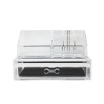 Uniq - uniq organisateur de maquillage avec un tiroir et 10 compartiments mallette de maquillage 1 pieces ...