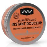 Waam - beurre karite brut instant douceur beurre corporel 100 ml unisex