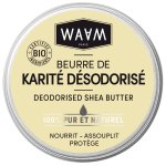 Waam les ingrédients cosmetiques beurre de karité pur (désodorisé) 100ml Waam les ingrédients cosmetiques beurre de karité pur (désodorisé) 100ml