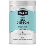Waam les ingrédients cosmetiques sel d'epsom (sulfate de magnésium) 400g Waam les ingrédients cosmetiques sel d'epsom (sulfate de magnésium) 400g