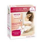 Weleda - duo huile de massage vergetures - 2 x 100 ml huile corps 200 ml female Weleda - duo huile de massage vergetures - 2 x 100 ml huile corps 200 ml female