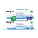 Weleda - duo pte dentifrice saline - 2 x 75 ml dentifrice 150 ml unisex