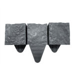 Bordure de jardin (30cm) aspect granit anthracite