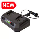 Chargeur double pour batteries brosseuse new liberty sans fil