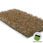 Beige 22mm gazon synth�tique