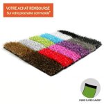 Pack de 12 chantillons de pelouse synthtique magic color 22mm + 1 guide pratique offert