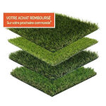 Pack chantillons de 4 gazons synthtiques terrasse - balcon + 1 guide pratique offert