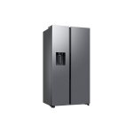 Refrigerateur samsung bespoke ai - americain - platinum inox - metal cooling - 640 l - classe e - rs70f65ket ...