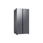 Refrigerateur samsung bespoke ai americain - platinum inox - metal cooling - 659 l - classe e - rs70f65qet ...