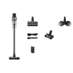 Samsung jet 75e pro aspirateur balai 3 brosses silver 200 aw