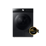 Seche - linge samsung noir pompe a chaleur optimal dry ai control sechage silencieux 9kg - dv90db8845gbu3 ...