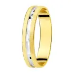 Alliance couple, or bicolore 18 carats - seven