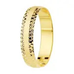 Alliance couple, or jaune 18 carats, mat / diamant - mycena
