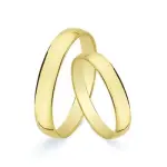 Alliance homme & femme, anneau or jaune 18 cts - unisson