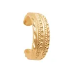 Bague d'oreille plaqu or 18 carats pour femme - ysalis