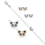 Bijoux panda argent ou plaqu or pour enfant