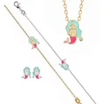 Bijoux sirne multicolore pour petite fille