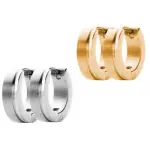 Boucles cr�oles pour femme en acier - esp�ra