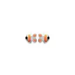 Boucles d'oreilles argent pour enfant, poisson - clown Boucles d'oreilles argent pour enfant, poisson - clown