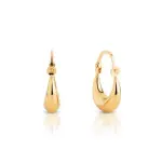 Boucles d'oreilles berceau, cr�oles lumni - or massif brillant, 5 mod�les