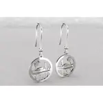 Boucles d'oreilles femme en argent, bateau par cabanetchanque Boucles d'oreilles femme en argent, bateau par cabanetchanque