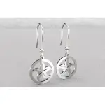 Boucles d'oreilles femme en argent, etoile de mer par cabanetchanque Boucles d'oreilles femme en argent, etoile de mer par cabanetchanque