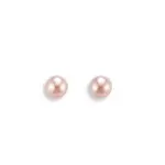 Boucles d'oreilles femme, perle d'eau douce rose - douce Boucles d'oreilles femme, perle d'eau douce rose - douce
