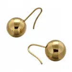 Boucles d'oreilles femme, perle plaqu or, cration zo bijoux - unik