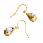 Boucles d'oreilles swarovski femme, gouttes en plaqué or, zoé bijoux Boucles d'oreilles swarovski femme, gouttes en plaqué or, zoé bijoux