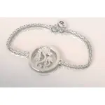 Bracelet crateur femme, hippocampe en argent, cabane tchanque