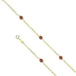 Bracelet enfant en or 18 carats, coccinelle rouge - fais un voeu Bracelet enfant en or 18 carats, coccinelle rouge - fais un voeu