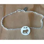 Bracelet femme argent, créateur cabanetchanque, token's lion Bracelet femme argent, créateur cabanetchanque, token's lion