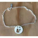 Bracelet femme argent, cr�ateur cabanetchanque, token's panda