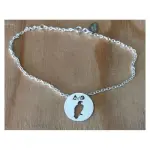 Bracelet femme argent, cr�ateur cabanetchanque, token's vautour