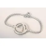 Bracelet femme en argent rhodi, carte du bassin d'arcachon