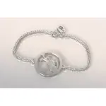 Bracelet femme en argent, sac de golf par cabanetchanque
