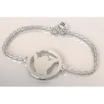 Bracelet femme en argent, surf, shaka par cabanetchanque Bracelet femme en argent, surf, shaka par cabanetchanque