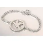Bracelet femme, crateur cabanetchanque, oiseau en argent