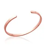 Bracelet jonc aurore - le murmure potique en plaqu or rose
