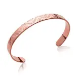 Bracelet jonc ethna - l'clat tribal chic en plaqu or rose
