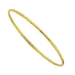 Bracelet jonc femme, plaqu or torsad - vilma