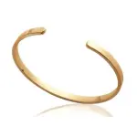 Bracelet jonc en plaqué or pour femme - santa fé Bracelet jonc en plaqué or pour femme - santa fé