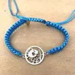 Bracelet poisson, cordon tressé, couleur au choix Bracelet poisson, cordon tressé, couleur au choix