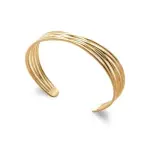 Bracelet rigide original en plaqu� or jaune - frya