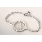 Bracelet surf en argent pour femme - planche de surf