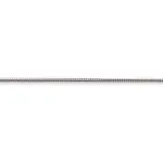 Chane argent massif 925 - maille serpentine 1mm