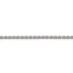 Chane femme en argent 925, maille corde 1, 75mm