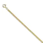 Chane femme or 18 cts - maille gourmette 2, 5 mm