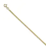 Chane femme, or jaune 18 cts, maille gourmette 2 mm