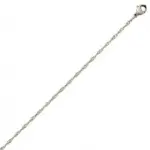 Cha�ne maille singapour fine, en acier inoxydable - na�a